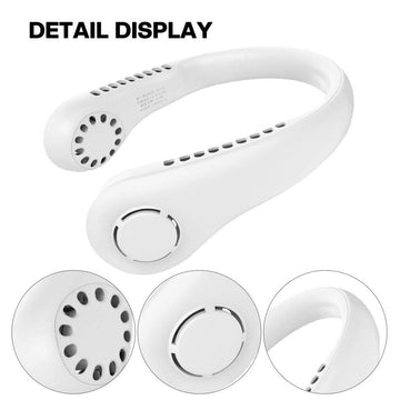 **Portable Hanging Neck Fan Rechargeable 🌬️🔋👕