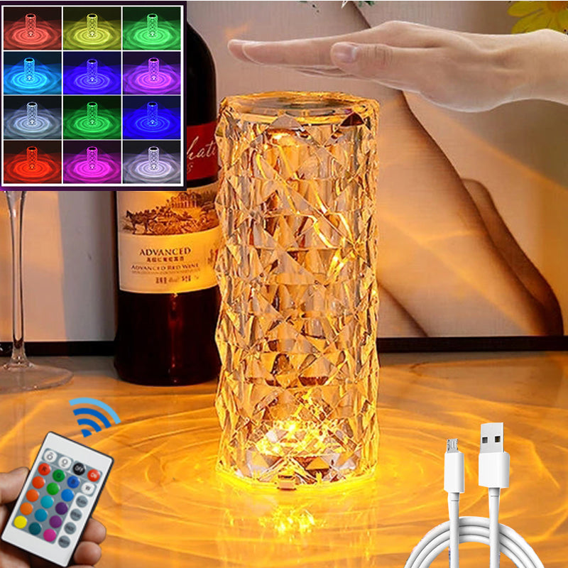 LED Crystal Table Lamp 💡✨💎